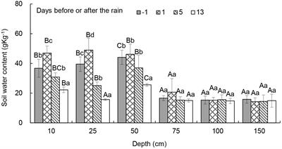 Rainwater Use Process of Caragana intermedia in Semi-Arid Zone, Tibetan Plateau